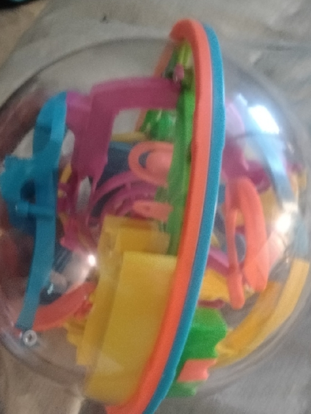 Colorful 3D Puzzle Sphere Maze Ball - Multicolor - Picture 5 of 9